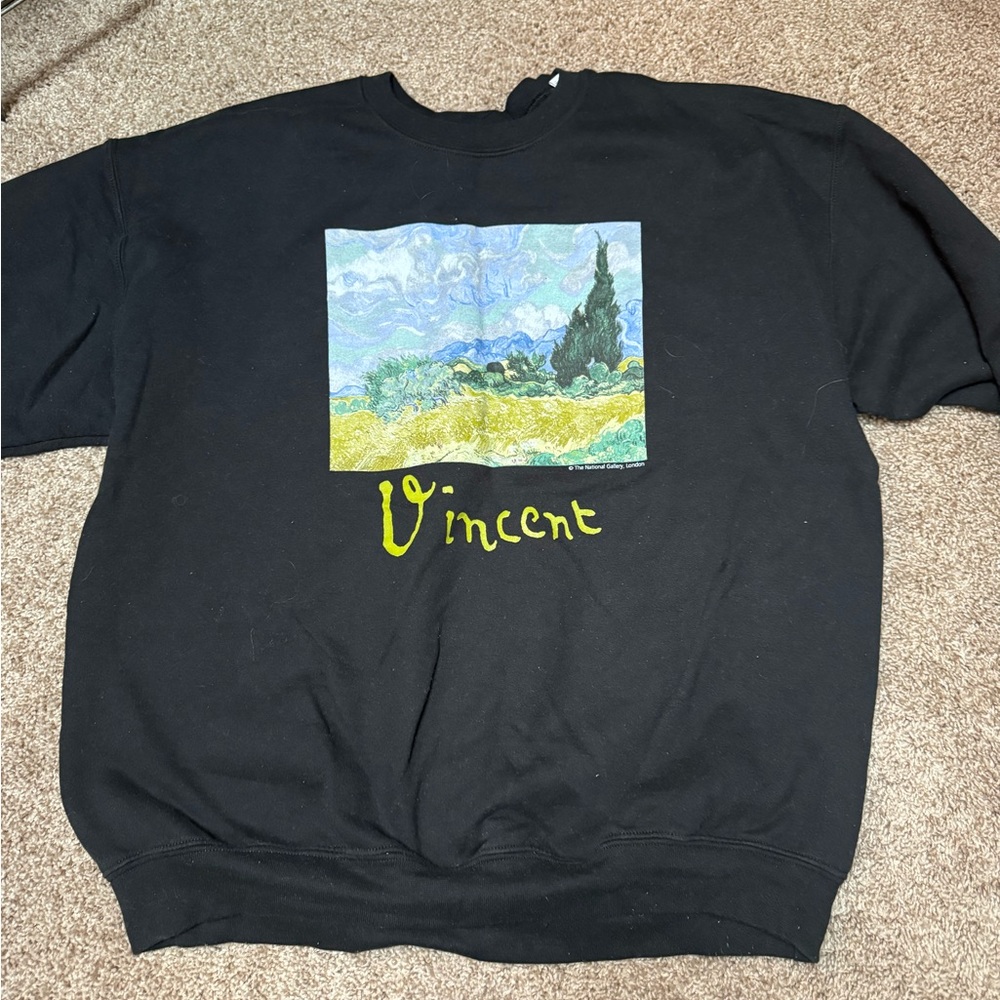Vincent Van Gogh Sweatshirt size Large